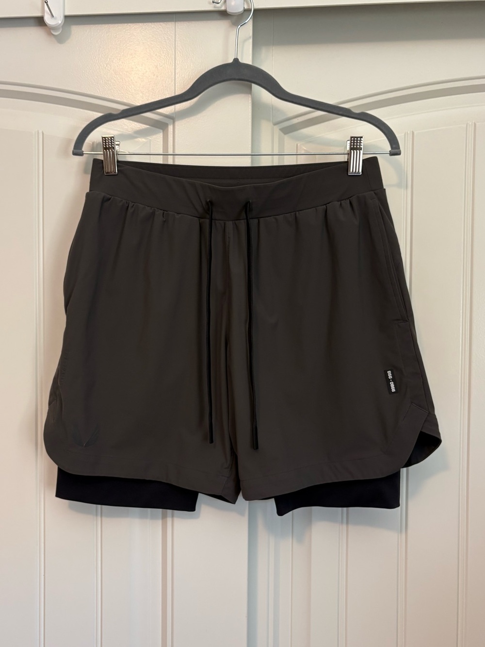 ASRV The Tetra-Lite™ 5" Liner Shorts grey/black men’s size medium